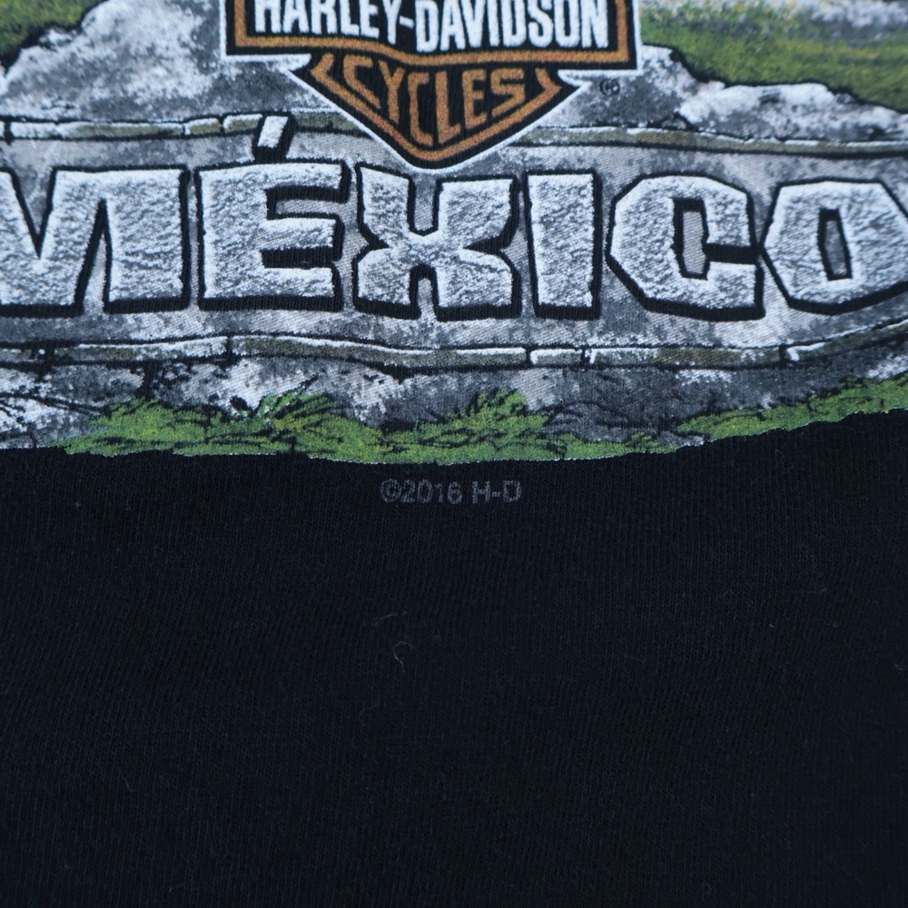 Harley Davidson Men's T Shirt Cancun Mexico Biker Motorcycle Chopper Size XL - Picture 3 of 7